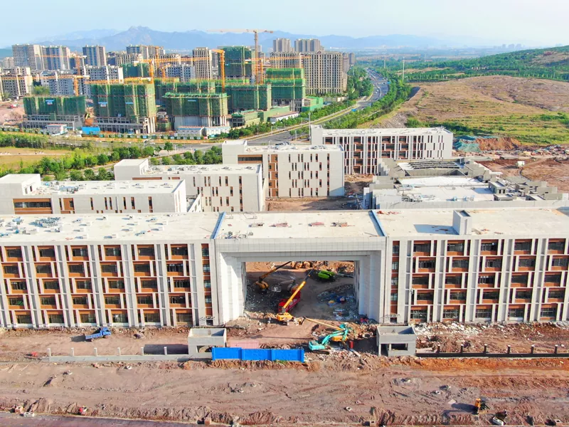 Edifício escolar de estrutura de aço de pré-engenharia